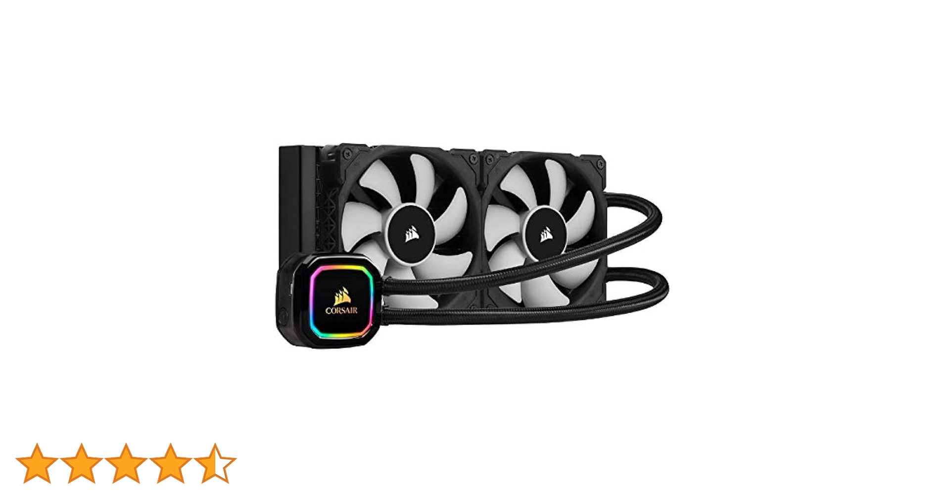 Amazon | Corsair iCUE H100i RGB PRO XT 簡易水冷CPUクーラー
